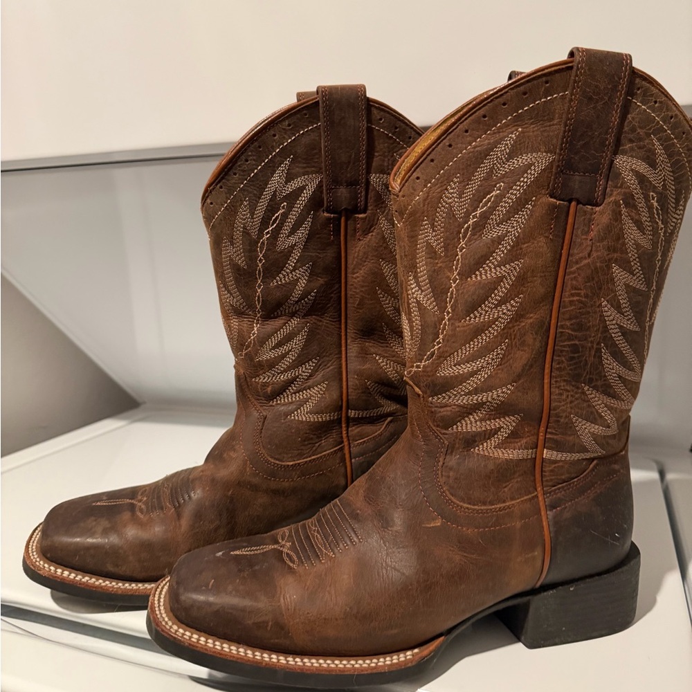 Women's Brown Western Cowboy Boots